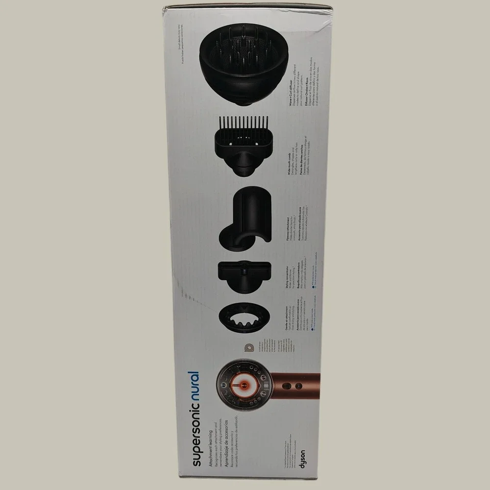 Dyson Supersonic Nural Hair Dryer Special Edition Amber Silk HD16 New Open Box